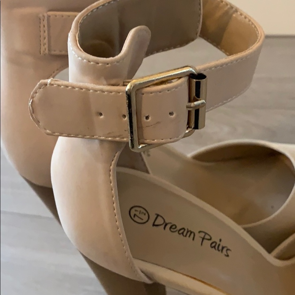 Platform open toe heels - Picture 3 of 5